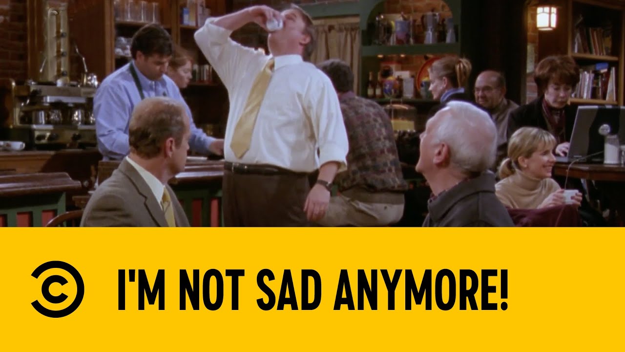 I'm Not Sad Anymore! | Frasier | Comedy Central Africa