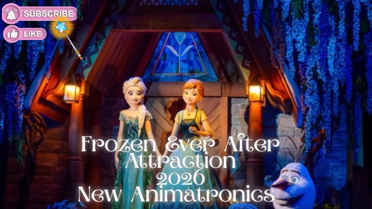 POV Frozen Ever After In 4k - NEW ANIMATRONICS 03•2026