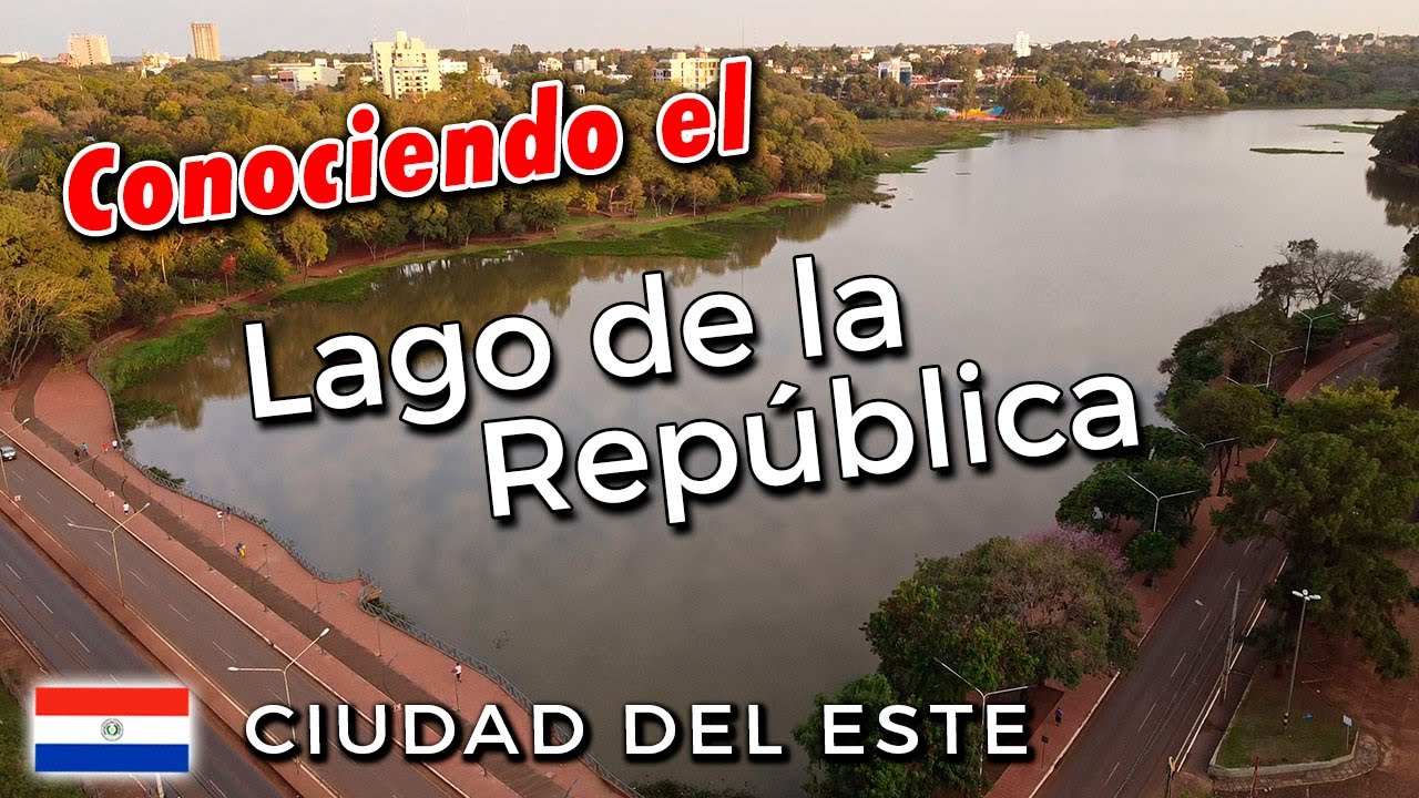 Conociendo el LAGO DE LA REPUBLICA | Ciudad del Este | Con la MOTO y el DRONE | Osorio Motovlog