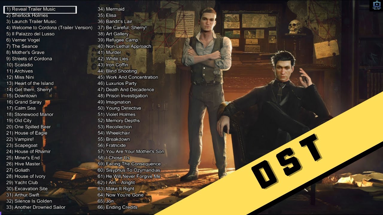 Sherlock Holmes Chapter One OST - Full Game Original Soundtrack