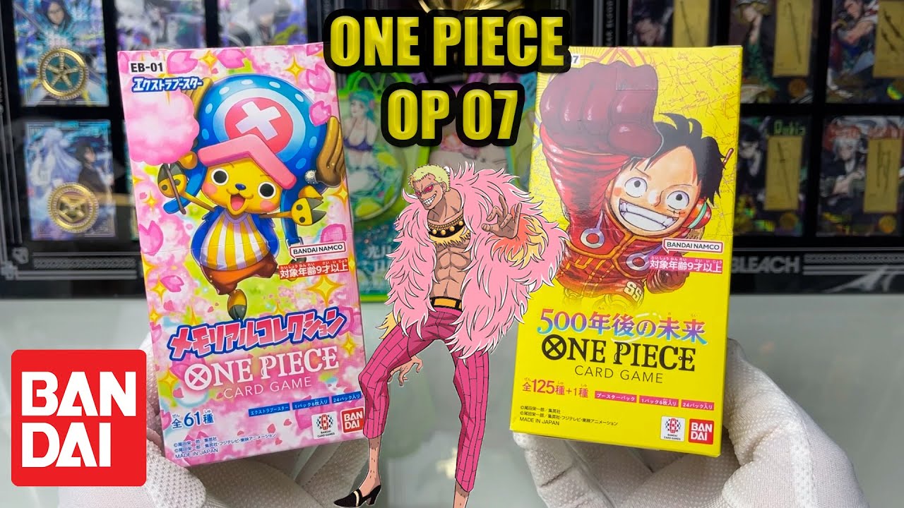 OP 07 ONE PIECE TCG ОРИГИНАЛЬНЫЕ ЯПОНСКИЕ КАРТЫ BANDAI