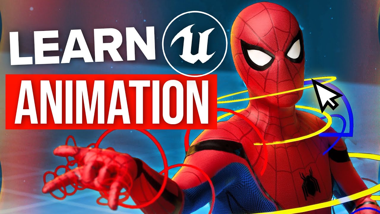 Как анимировать Человека-паука в Unreal Engine 5 (для новичков)