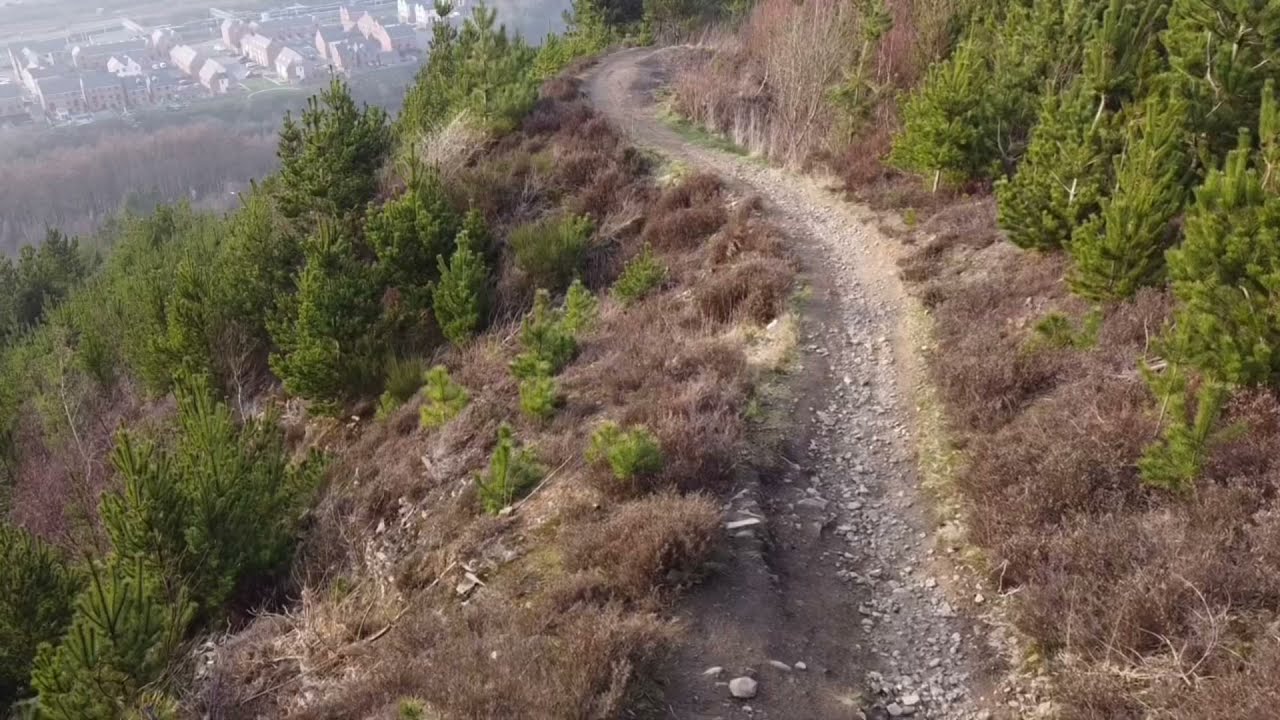 KILVEY HILL ALPINE TRAIL ENDURO MTB SWANSEA