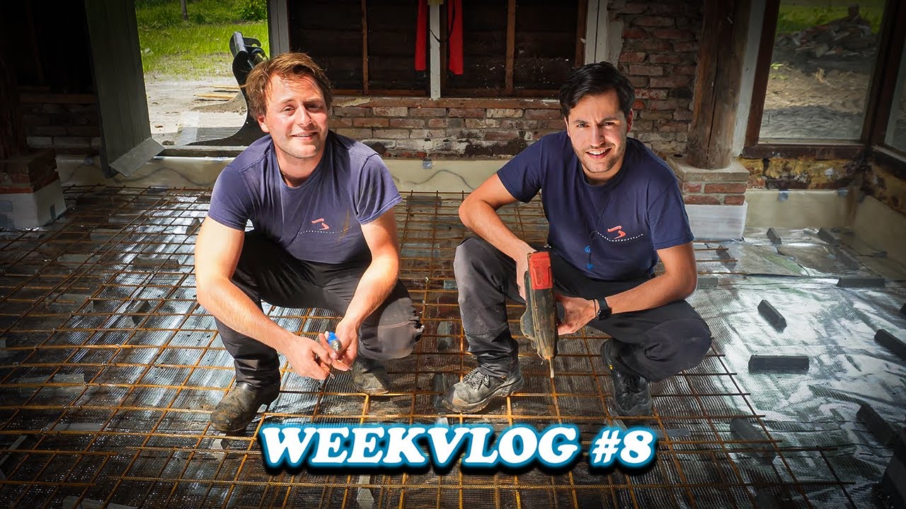 WAPENINGSNETTEN LEGGEN - BOUWBAKKERS WEEKVLOG #8