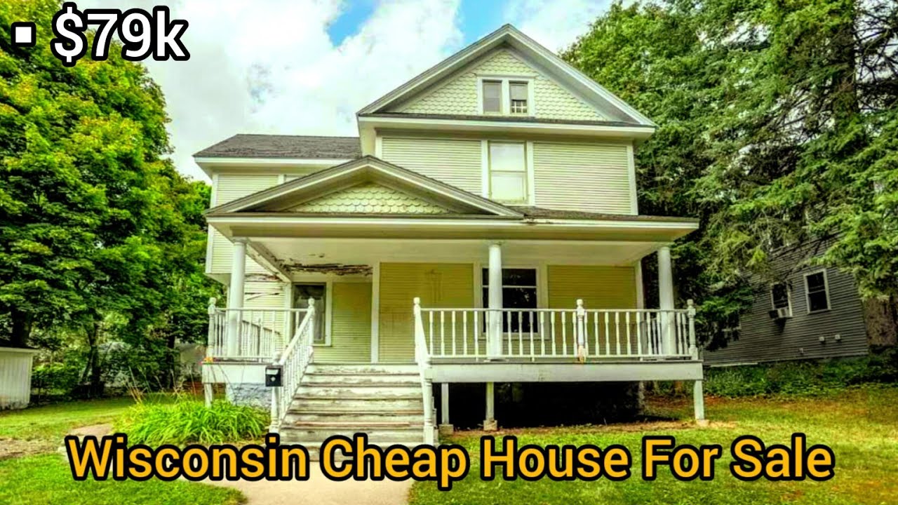 Wisconsin Cheap House For Sale | $79k | 4bd | Opportunity For Investors | Basement | ASAP