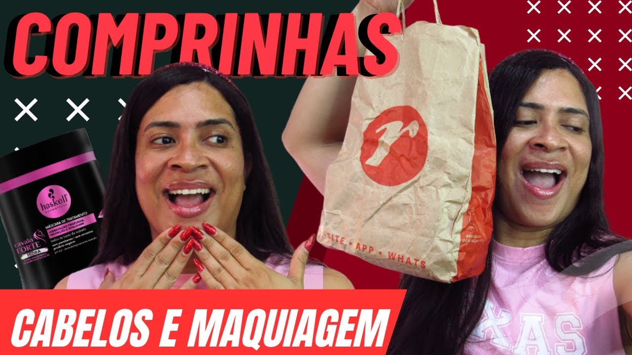 COMPRINHAS DE BELEZA PRODUTOS DE CABELOS E MAKE - BEAUTY HAUL - DENISON DIAMOND