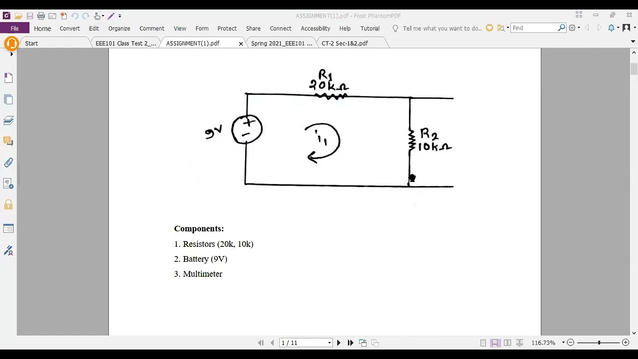 11 0 Spring 2021 EEE101 Sec 2 Video on Lecture 11