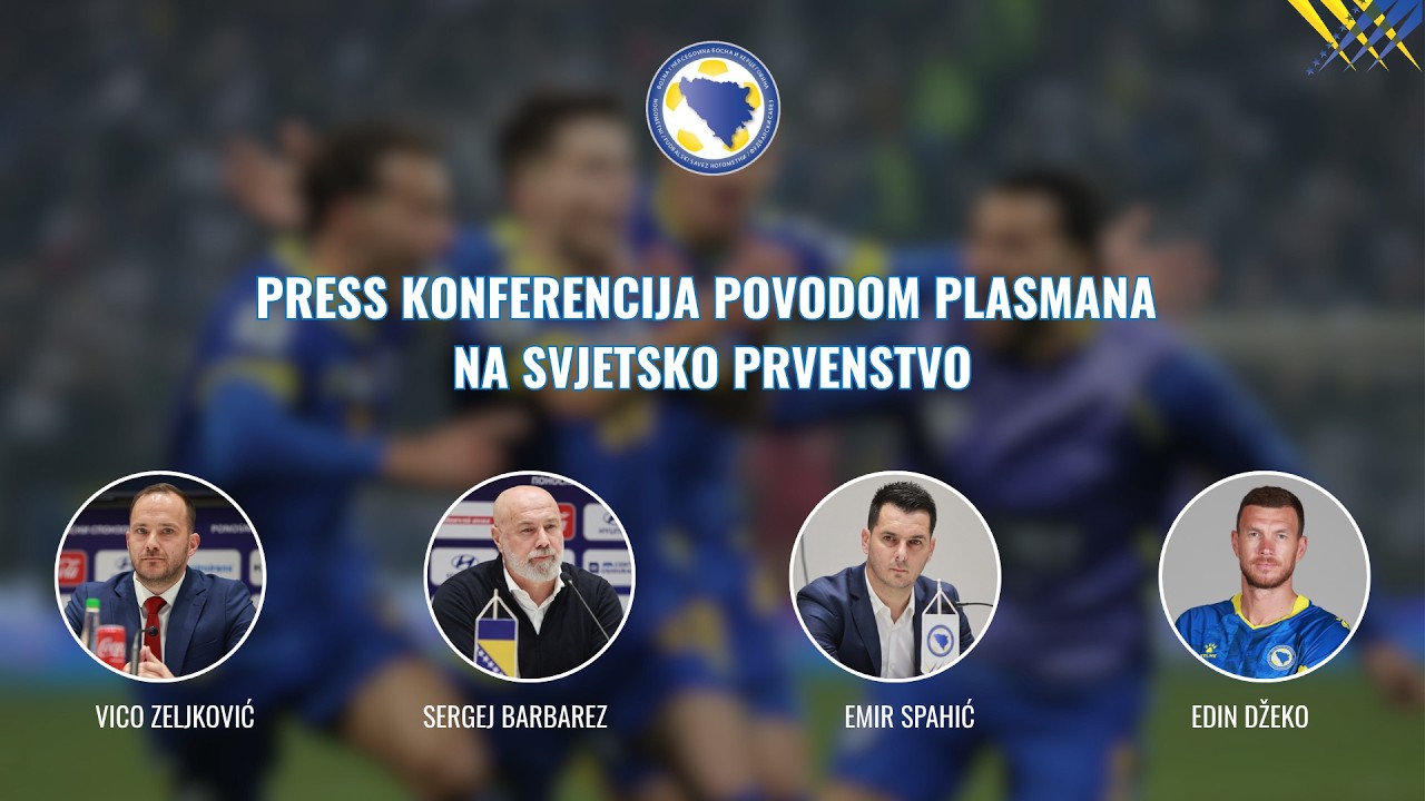 PRESS konferencija povodom plasmana na Svjetsko prvenstvo 2026