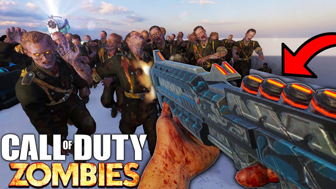 На этой карте с СЛОЖНЫМ Зомби есть ДИКОЕ Чудо-оружие (Зомби BO3)