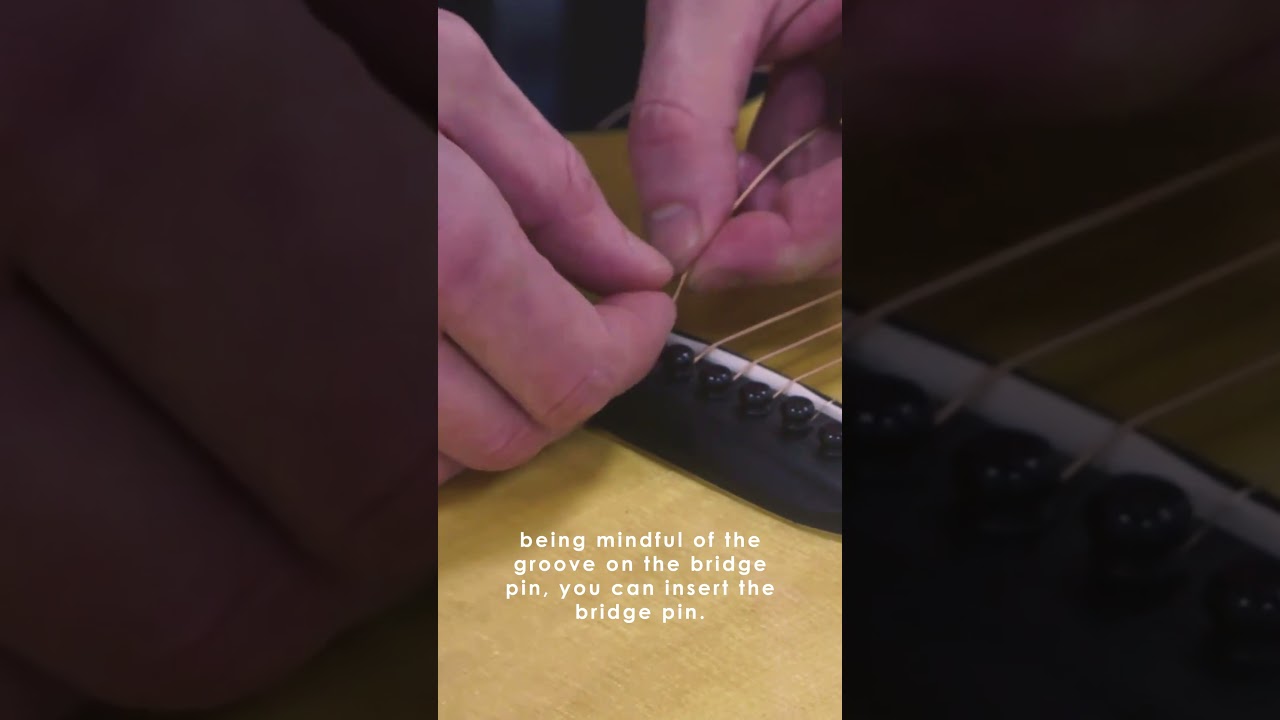 How to Change a Steel String on an Acoustic Guitar