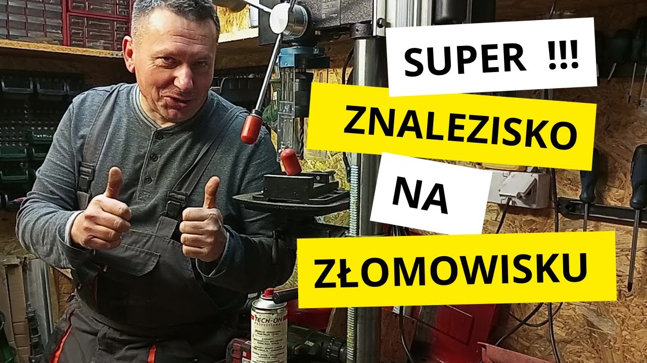 Super znalezisko na złomowisku . Skarby ze złomowiska .