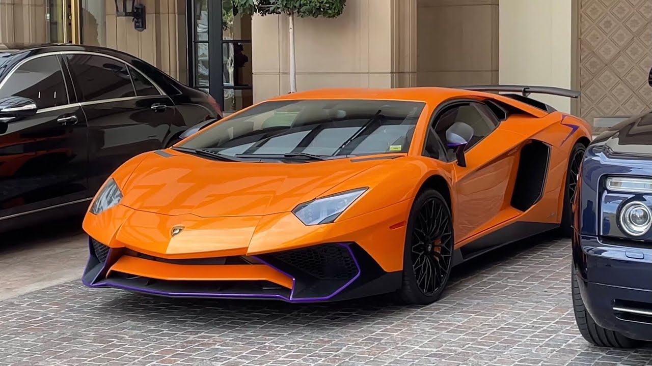 Beverly Hills Supercar Spotting! Lamborghini Aventador SV, Huracan Performante, Brabus 820!