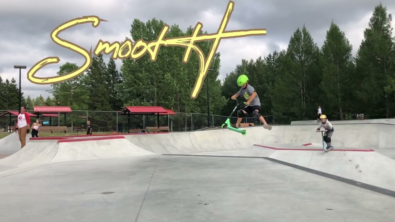 Scooter trick! #scooterkid  #skatepark