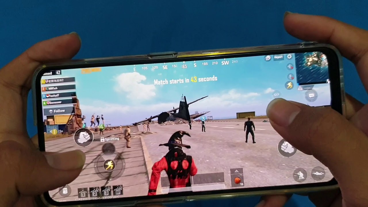 Test Game PUBG Mobile on Oppo K3 Setting Smooth Extreme with GFX Tool