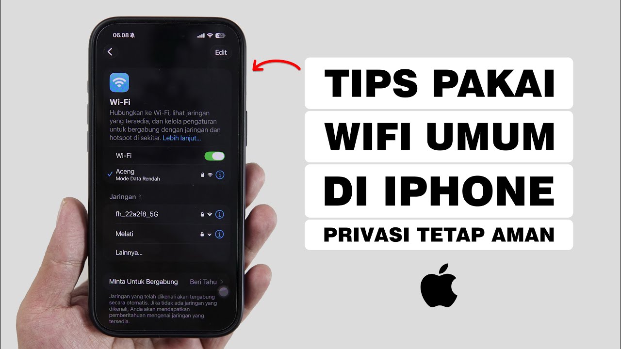 Cara Amankan Privasi Saat Menggunakan Wifi Publik di iPhone
