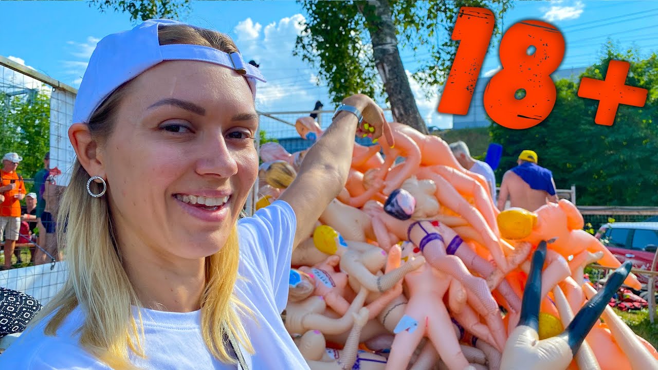 СПЛАВ НА РЕЗИНОВЫХ БАБАХ! // ШОК КОНТЕНТ 18+