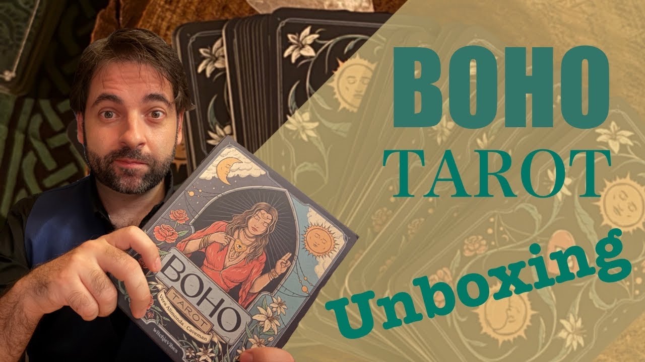 🔮 Será tu Tarot PREFERIDO. ¡Te lo enseño! ❤️ BOHO Tarot [UNBOXING]
