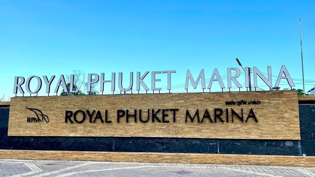 Royal Phuket Marina. Luxury yacht club at the island. Thailand 2022. New season. Test & Go, Sandbox