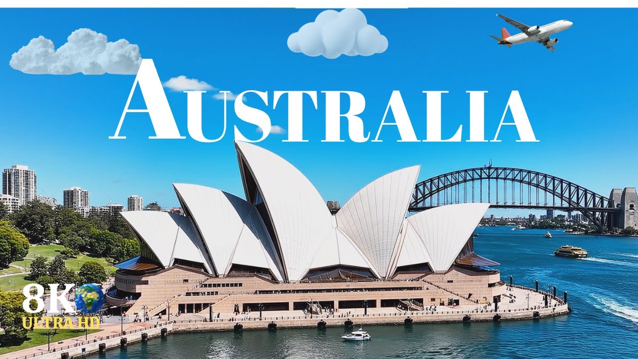 Australia 8K - A Relaxing Journey Through Natural Scenery | Relaxing Music