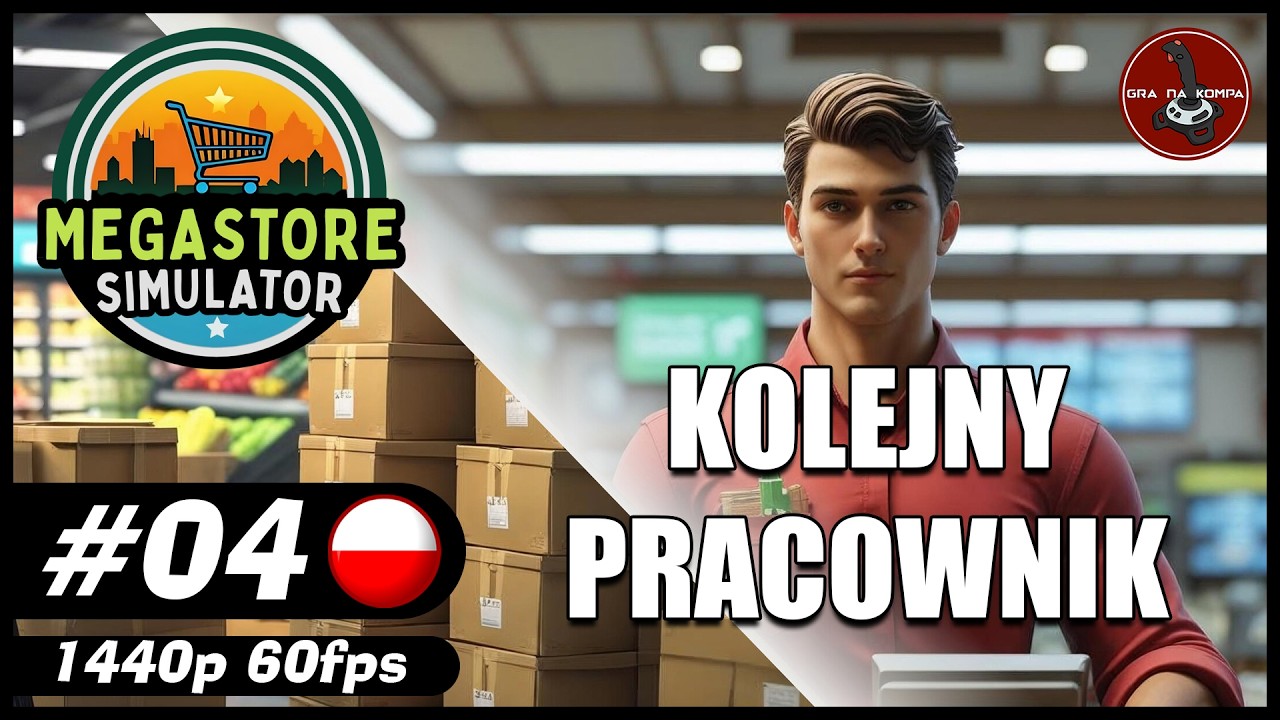 Kolejny pracownik || #4 || Megastore Simulator gameplay PL
