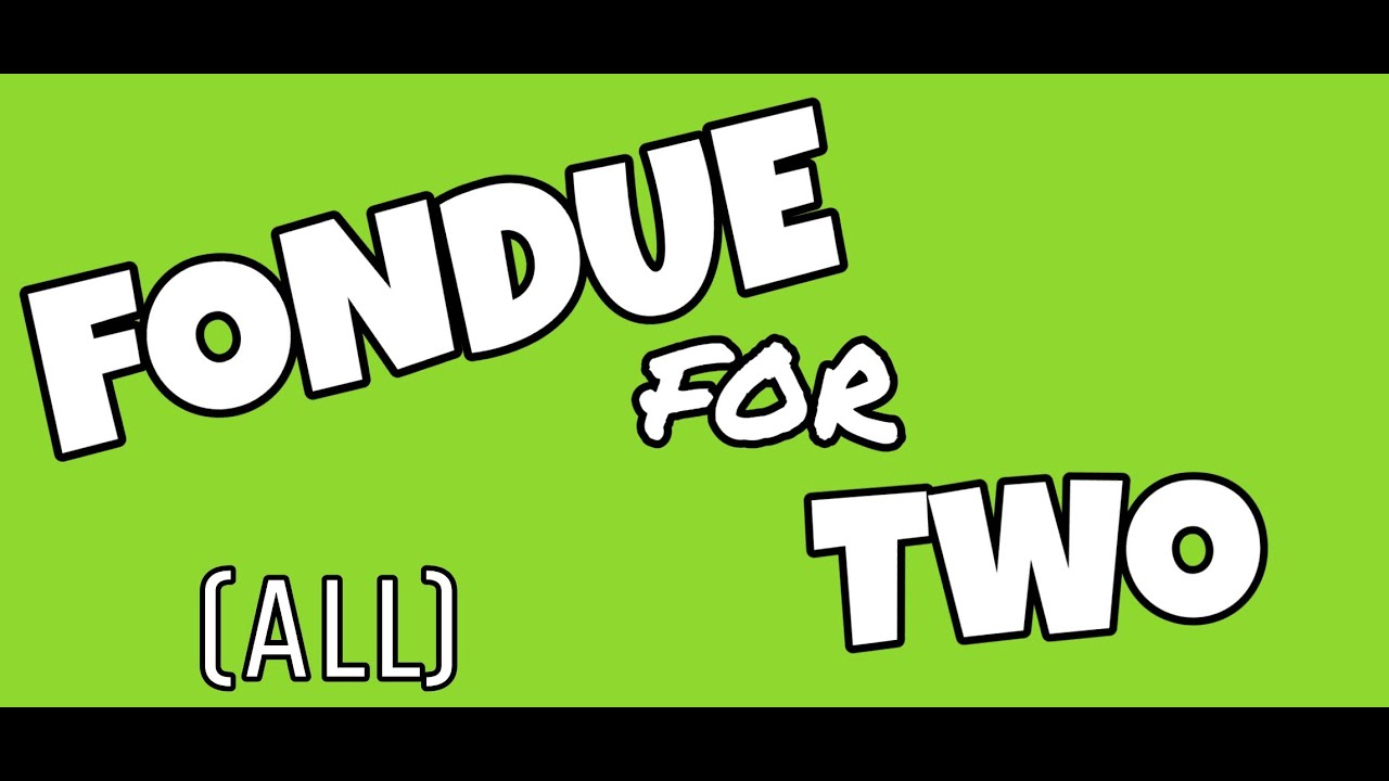 Glee || Fondue For Two (ALL)