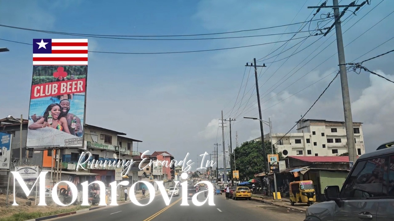 DAY IN THE LIFE IN MONROVIA | Running Errands in Liberia