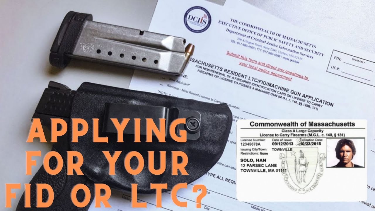 Applying for or Renewing your FID / LTC