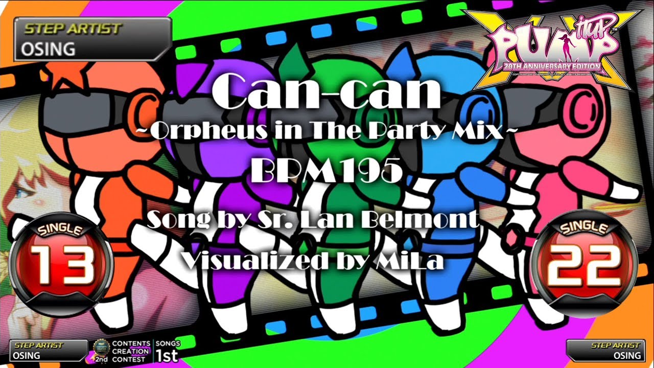 [PUMP IT UP XX] Can-can ~Orpheus in The Party Mix~ S13 & S22
