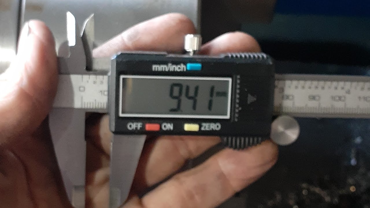 Manutenção paquímetro digital + regulagem e ajuste