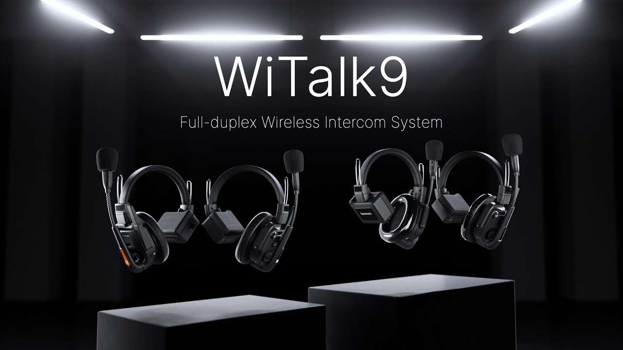 Saramonic WiTalk9 Series | Full-Duplex Wireless Intercom Headset System