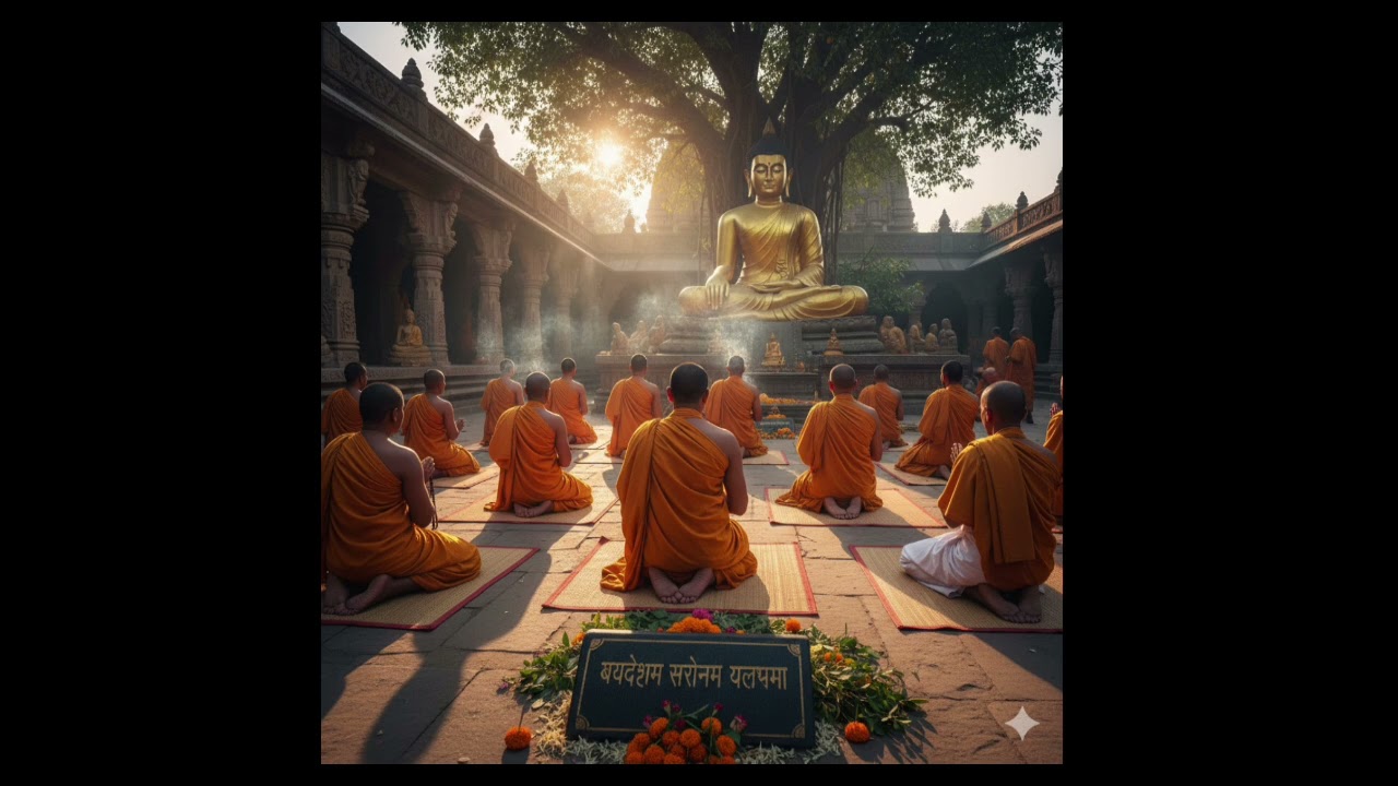 Buddha vandana|trisharan|Panchsheel #buddha#buddism#buddha vandana