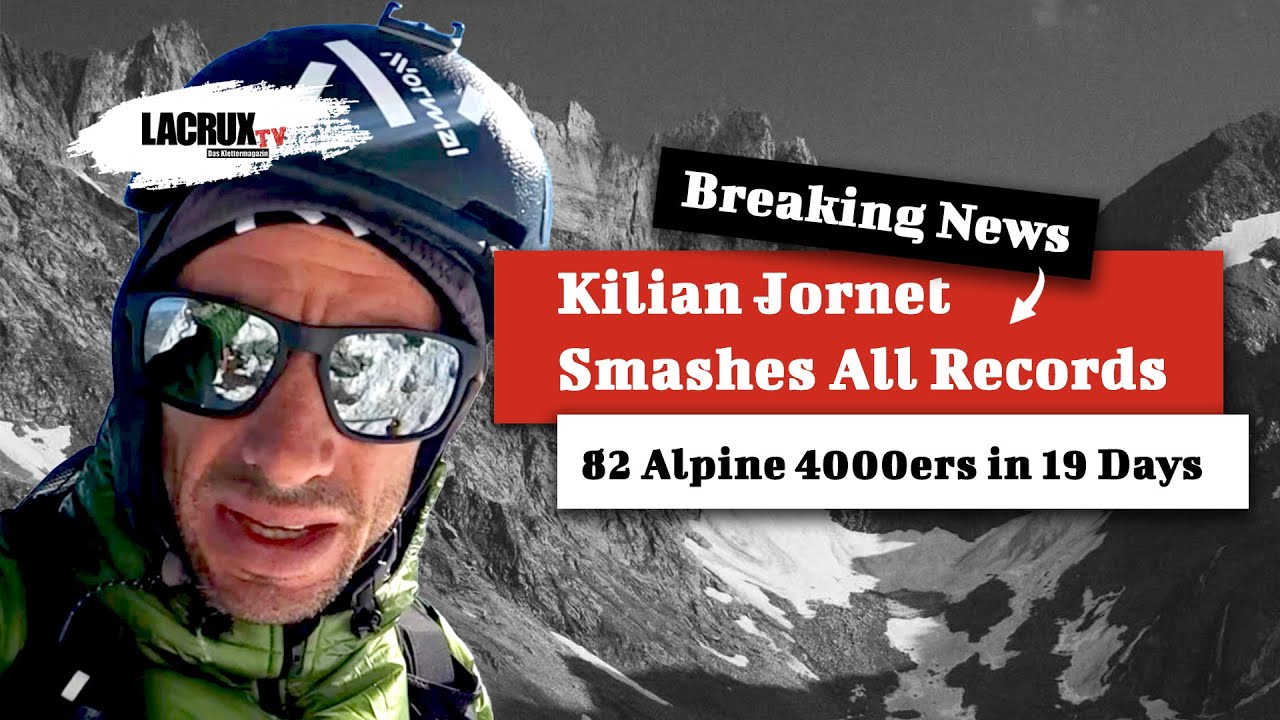 Kilian Jornet mit unfassbaren Speed Rekord: 82 Viertausender in 19 Tagen | Breaking News