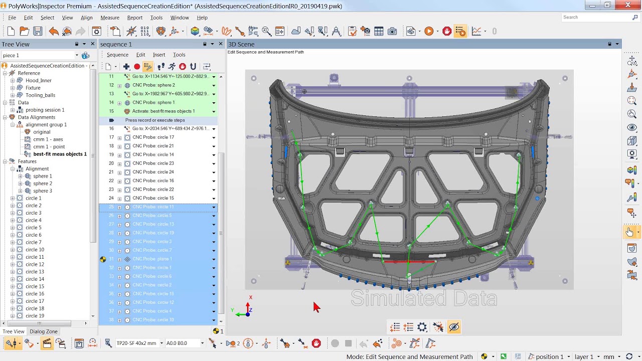 Webinar - Assisted creation of CNC CMM measurement sequences