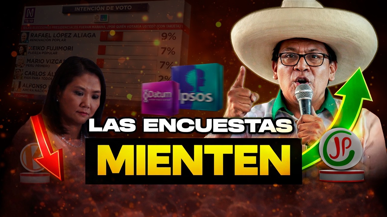 &iexcl;ENCUESTAS FALLAN OTRA VEZ! | La sorpresa de las Elecciones Peru 2026