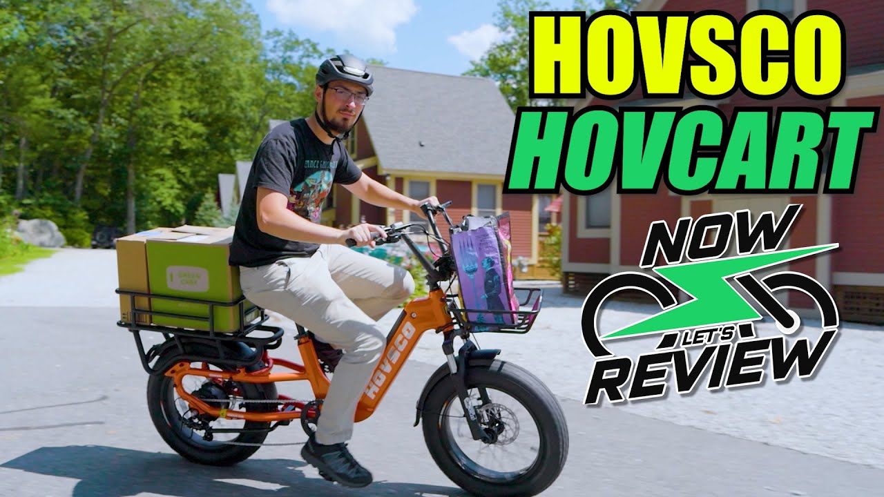 Hovsco HovCart | The Best Cargo Ebike for Hauling Errands?