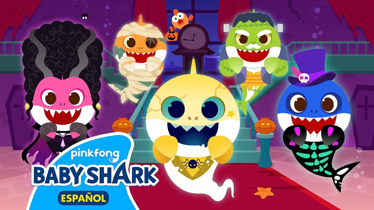 [Halloween🎃] ¡Bu!👻 | Casa Embrujada de Tiburón Bebé | Tiburón Bebé | Baby Shark en Español