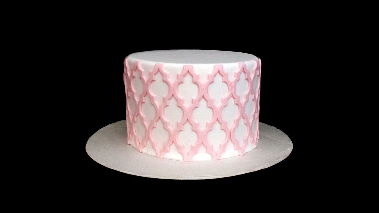 Silicone Onlays--Intricate Cake Designs Made Easy