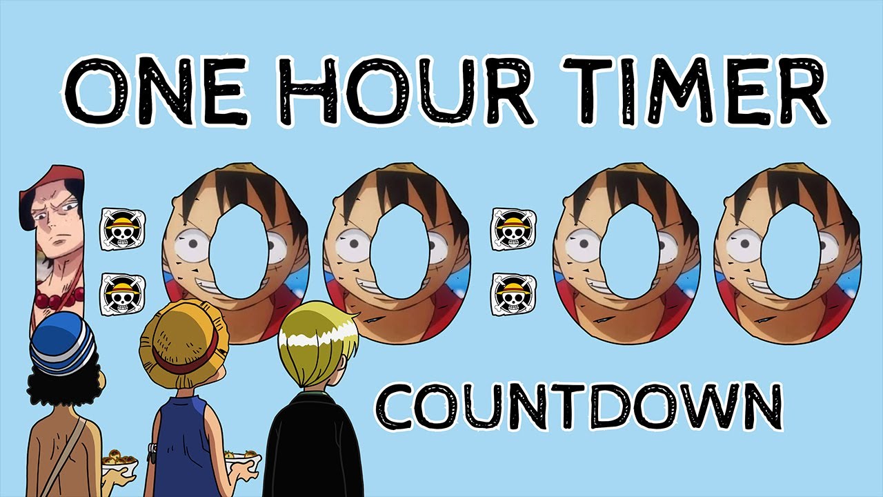 One Piece One Hour Countdown Timer