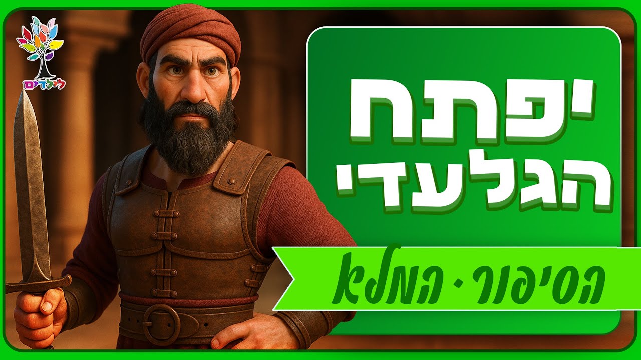 סיפורי תנ״ך לילדים | יפתח הגלעדי הסיפור המלא - בהמחשת AI מיוחדת