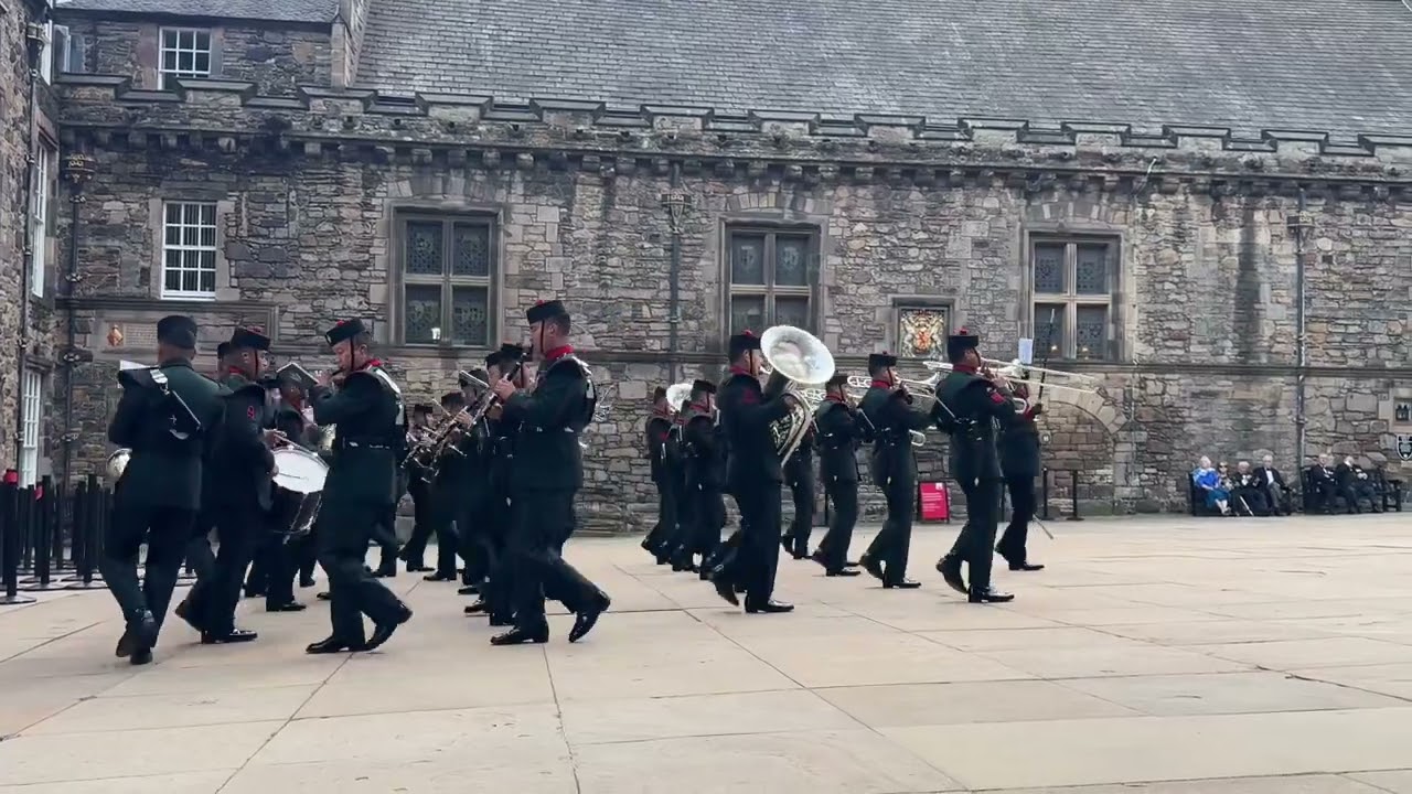 The Band of the Brigade Of Gurkhas in Edinburgh, Scotland 🏴󠁧󠁢󠁳󠁣󠁴󠁿🇬🇧