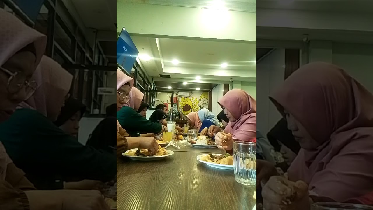 Masya Allah tabarakaallah kebersamaan makan bareng 