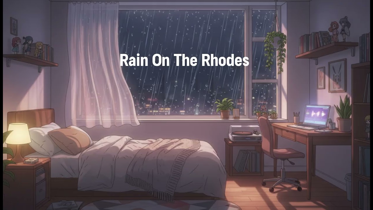 Lo-Fi Piano & Rain Sounds 🌙 | Relaxing Study Music | Deep Sleep & Focus Background