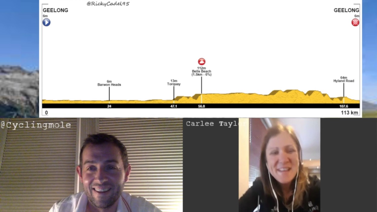 Cadel Evan Women's Preview with Carlee Taylor
