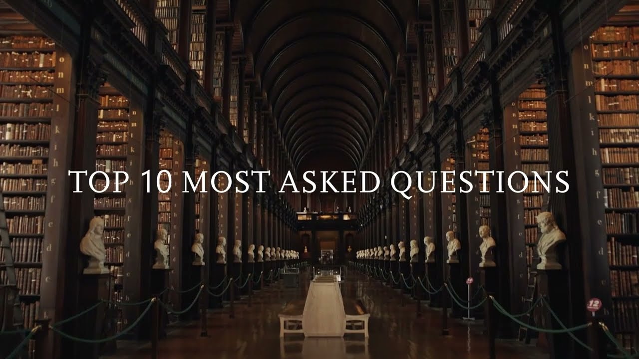10 самых часто задаваемых вопросов о Келлской книге и Старой библиотеке