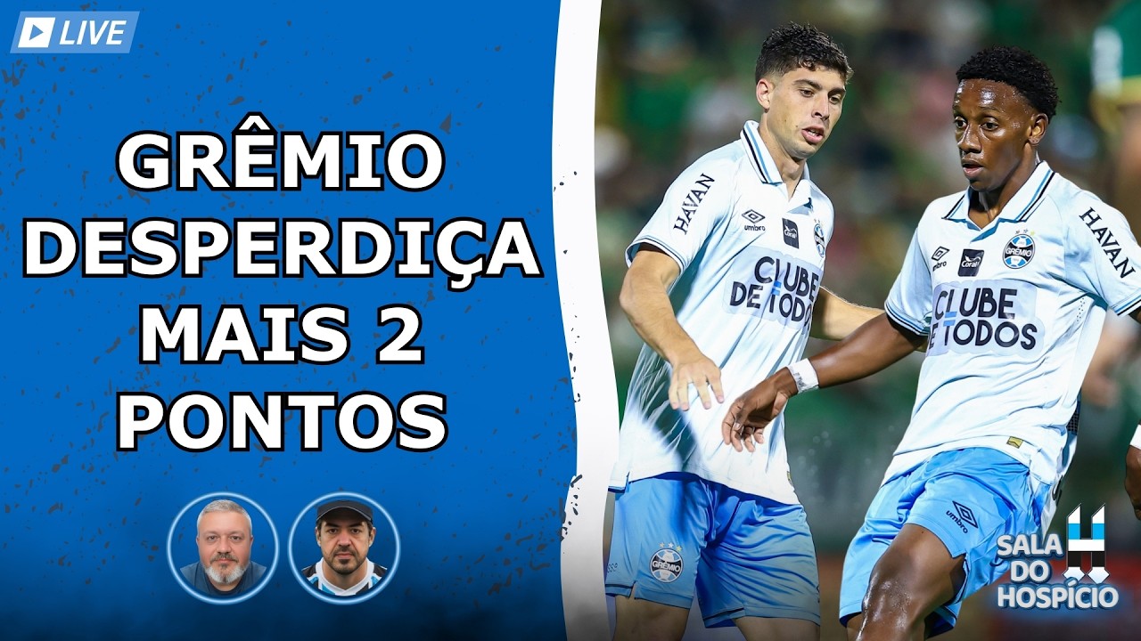 DEIXAMOS 2 PONTOS EM CHAPECÓ - NOVO MANTO TRICOLOR - REUNIÃO COM A LIBRA  🔵⚪ ⚫ #AOVIVO #GREMIO