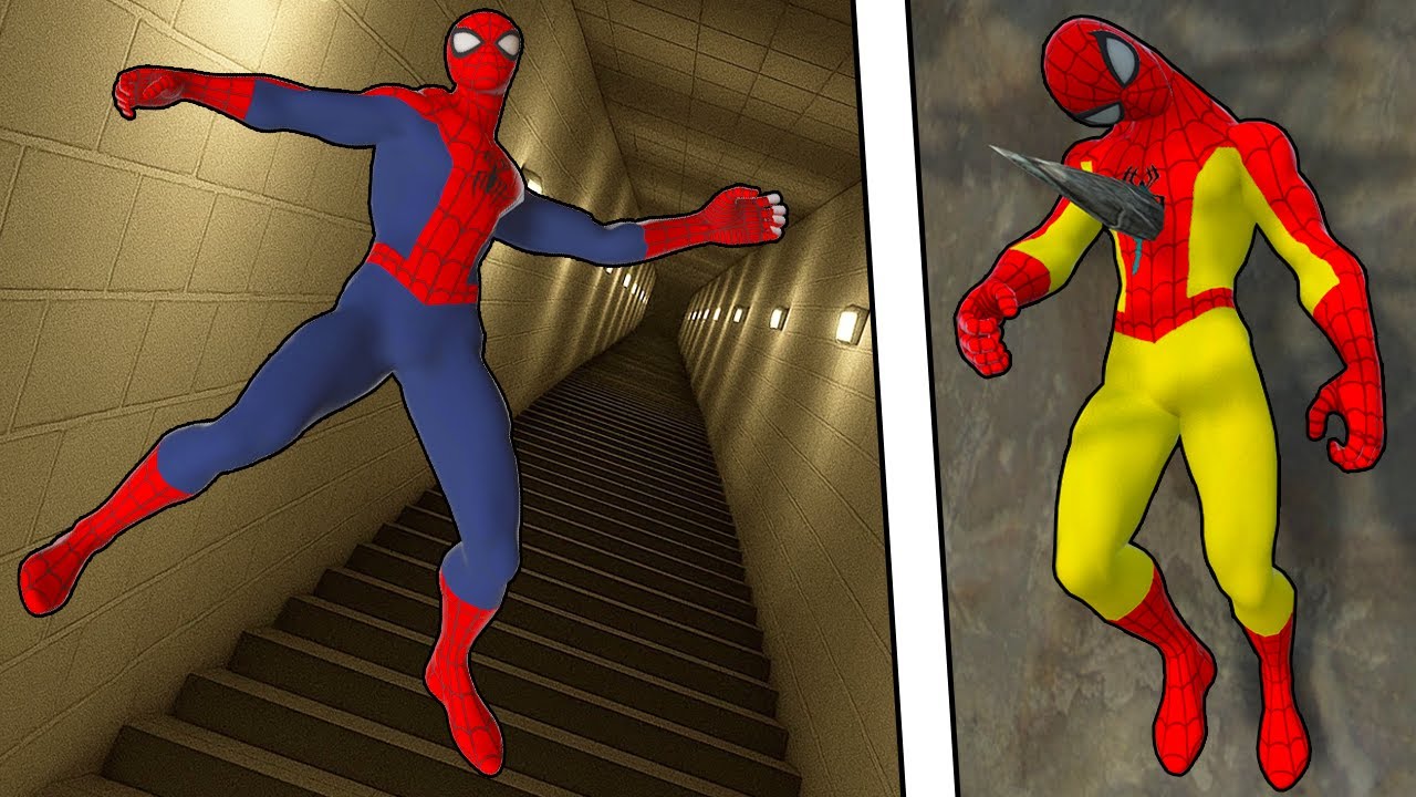Spider-Man Ragdoll Physics: The Best Epic NPC Falls! Compilation #17