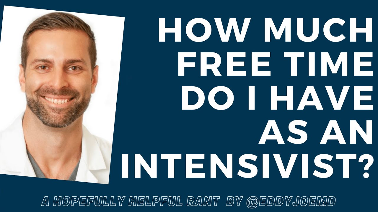Critical Care Medicine Physician/Intensivist Workload: How much free time do I have?