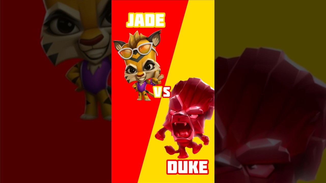 JADE vs DUKE | Zooba Battle Royale #zooba #shorts #zoobawars