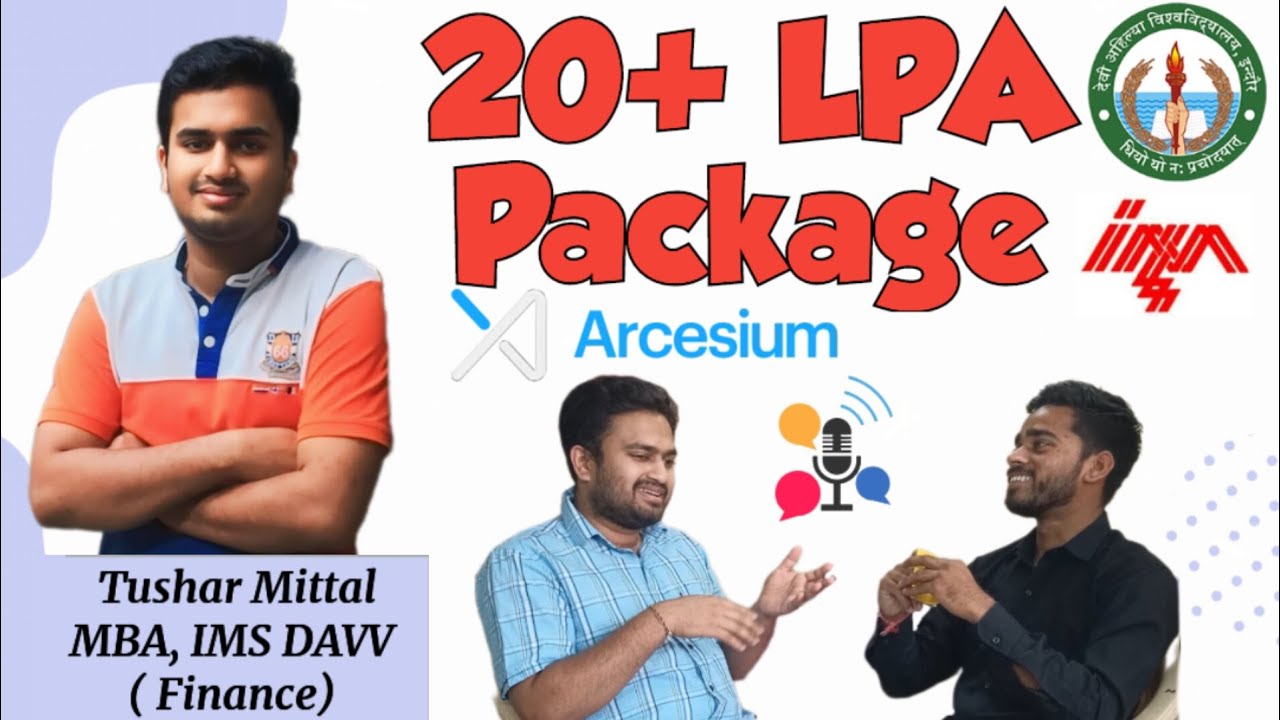 Highest Package Offered in MBA | Campus Placement & Interview | IMS DAVV University Indore