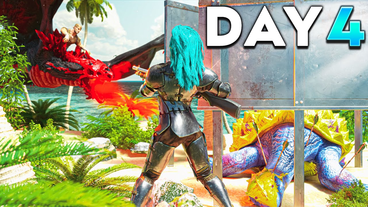 Fighting the Entire Server to Acquire the BEST Lines on the Server! - ARK PvP
